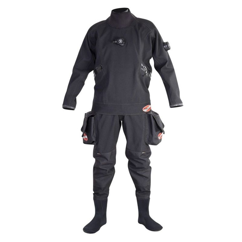 Explorer Ligth - Trilaminat Trockentauchanzug Black/Black