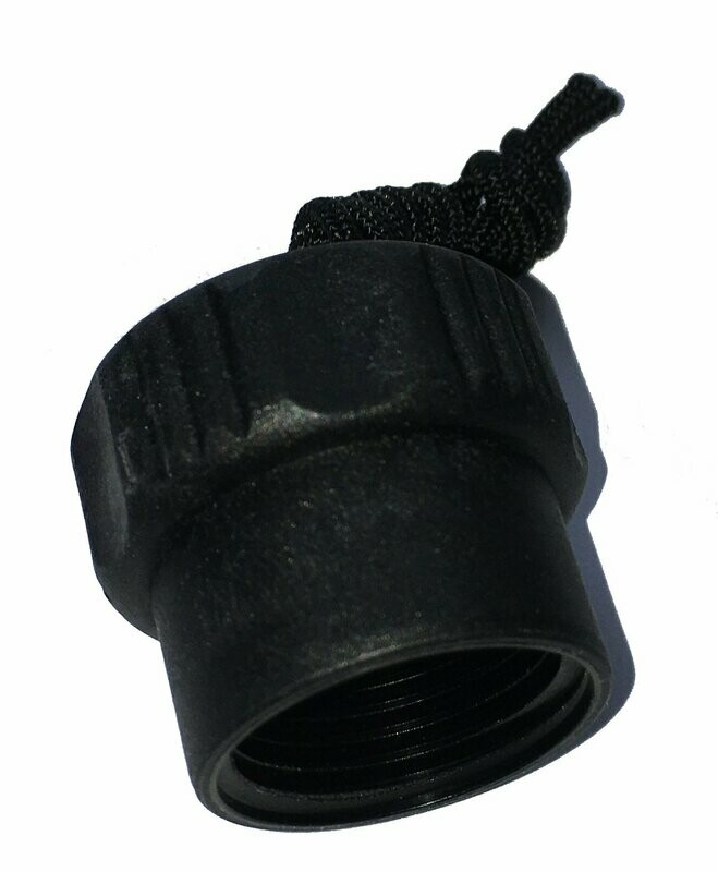 Schutzkappe für Atemregler 1. Stufe DIN - Schwarz