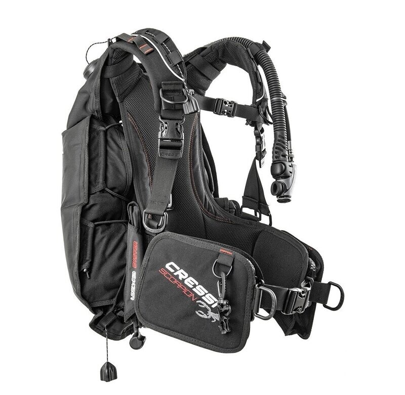 Cressi Wing-Jacket Scorpion - Größe L