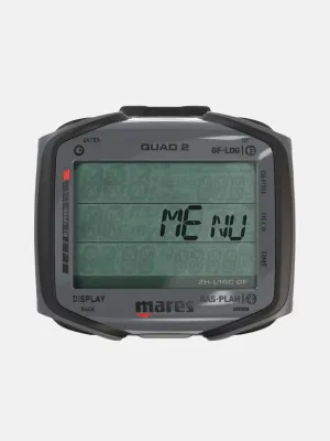 Tauchcomputer Mares Quad 2 Grey