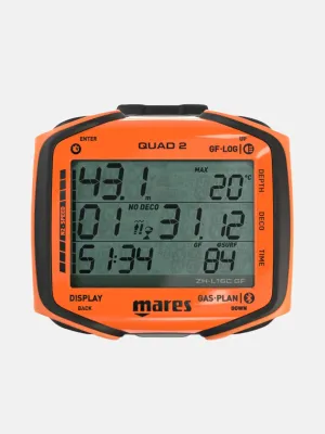 Tauchcomputer Mares Quad 2 Orange