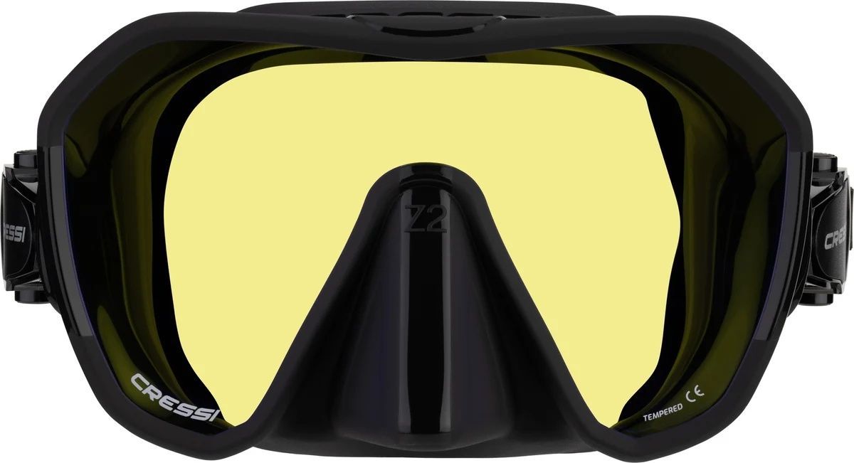 Cressi Z2 Schwarz 380 UV Yellow/Blue Cressi Z2 Schwarz 380 UV Yellow/Blue