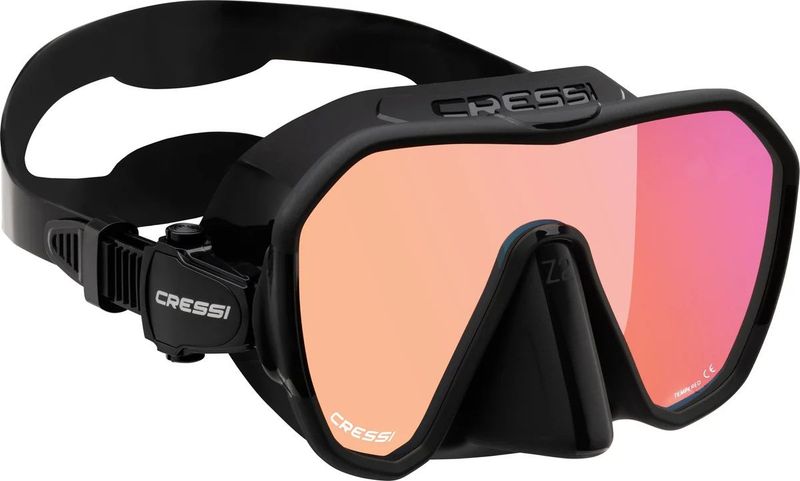 Cressi Z2 Schwarz 380 UV Blue/orange