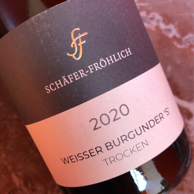 Schäfer-Fröhlich Weissburgunder S 2020