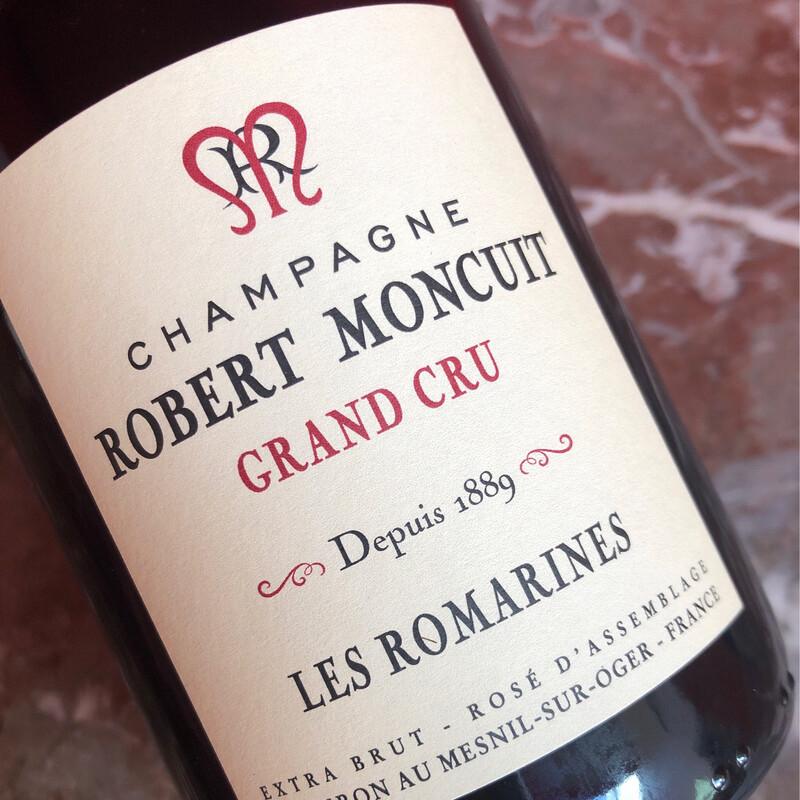 Robert Moncuit Les Romarines Extra Brut Grand Cru (rosé)