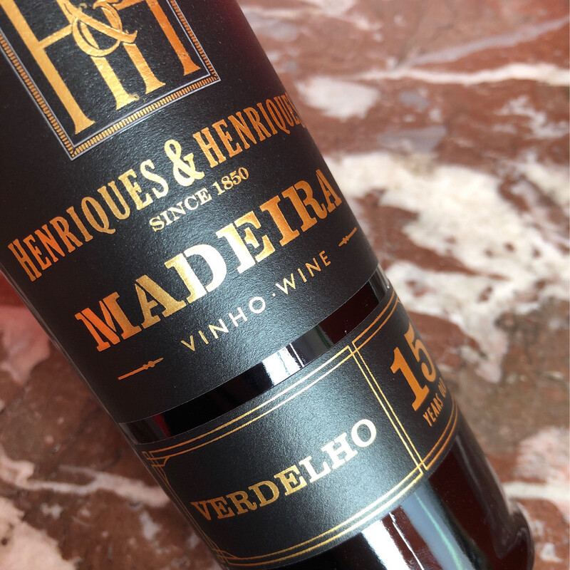 Henriques &amp; Henriques Madeira verdelho - 15 ans d&#39;âge