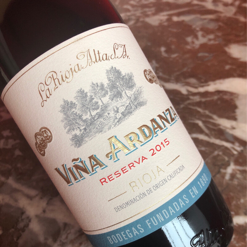 La Rioja Alta Viña Ardanza Reserva 2015
