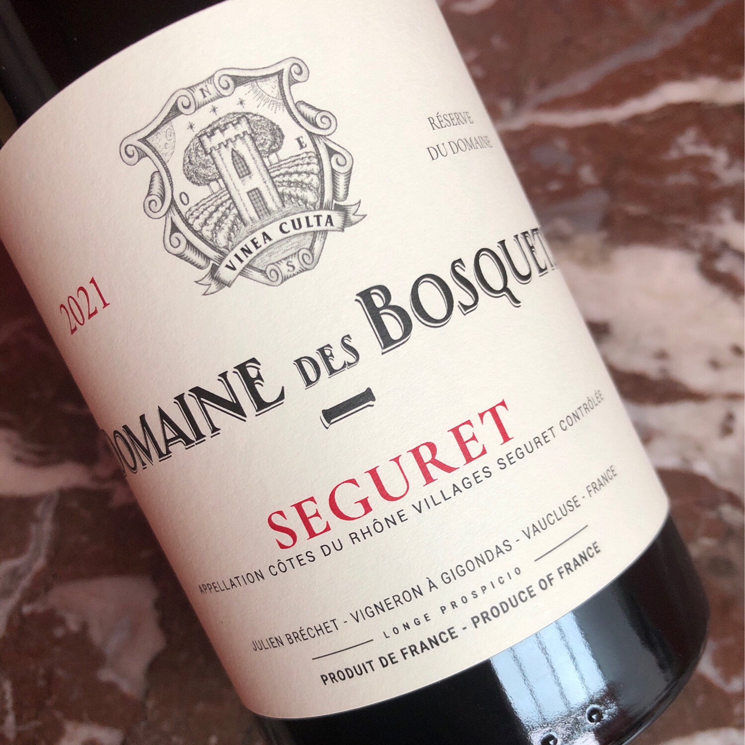 Les Bosquets Côtes du Rhône-Villages Séguret 2021