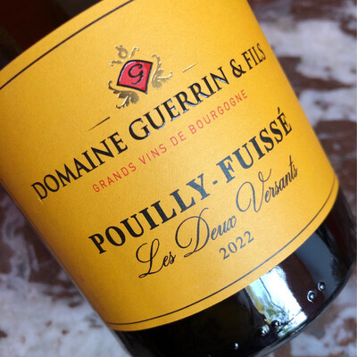 Guerrin, Pouilly-Fuissé, Les Deux Versants 2022 Guerrin, Pouilly-Fuissé, Les Deux Versants 2022