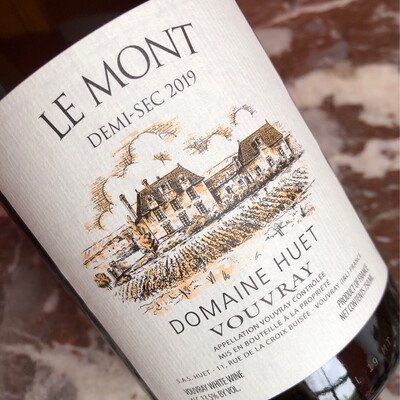 Huet, Vouvray, Le Mont demi-sec 2019 Huet, Vouvray, Le Mont demi-sec 2019