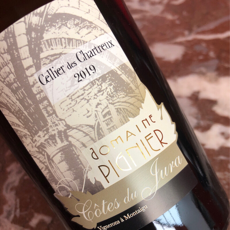 Pignier, Côtes du Jura, Cellier des Chartreux 2019