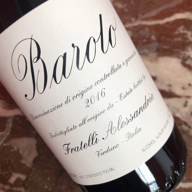 Fratelli Alessandria, Barolo 2016