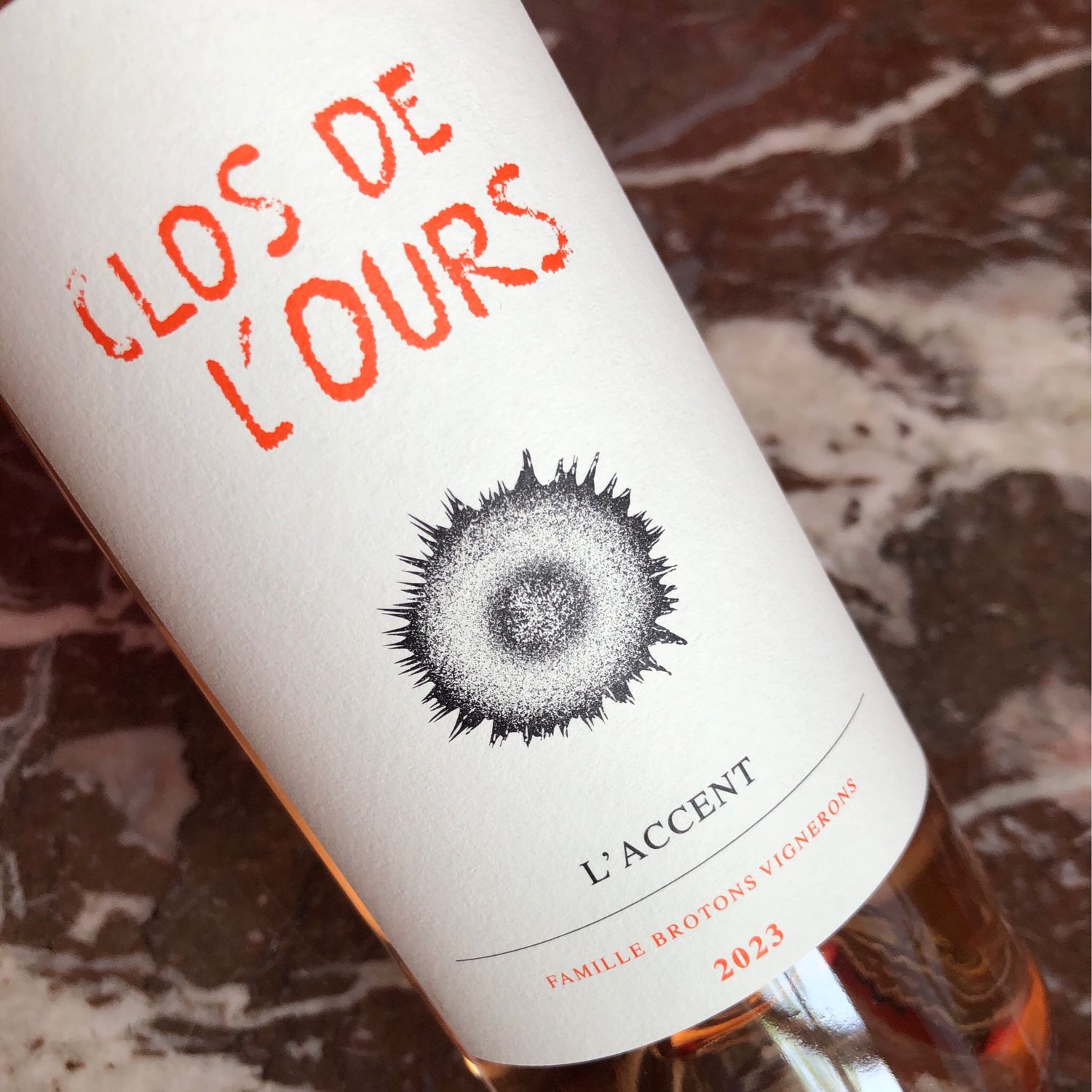 Clos de l&#39;Ours Côtes de Provence L&#39;Accent 2023