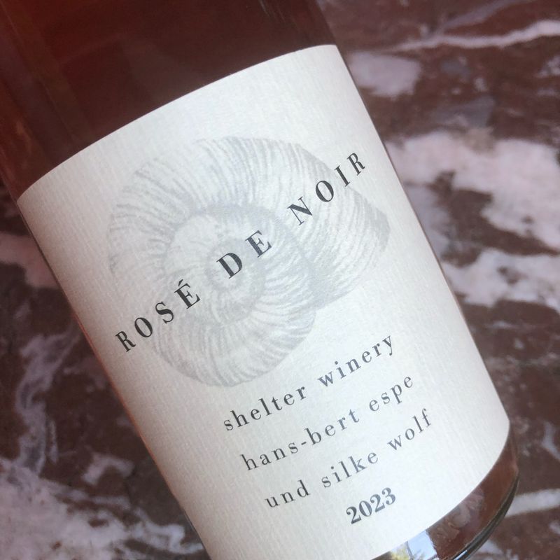 Shelter Winery, Baden, Rosé de Noir 2023