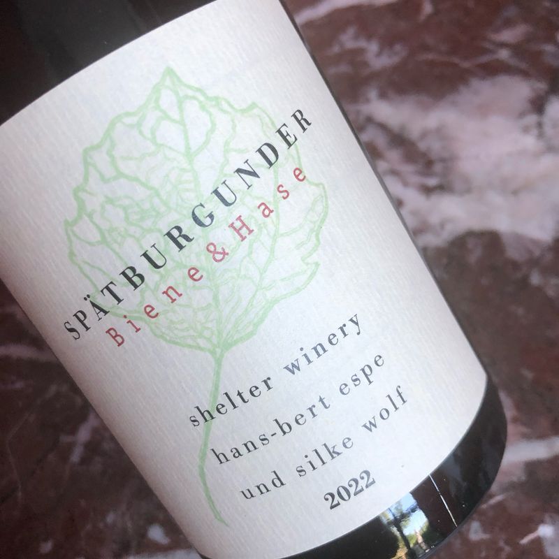 Shelter Winery, Baden, Biene &amp; Hase 2022