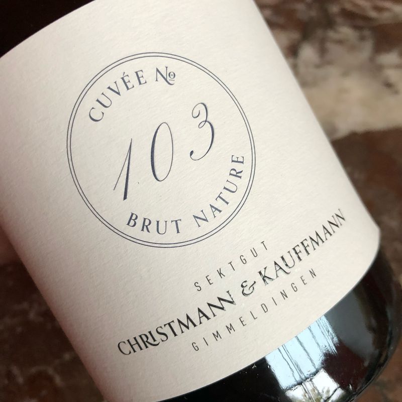 Christmann &amp; Kauffmann, Sekt, Cuvée No. 103 NM
