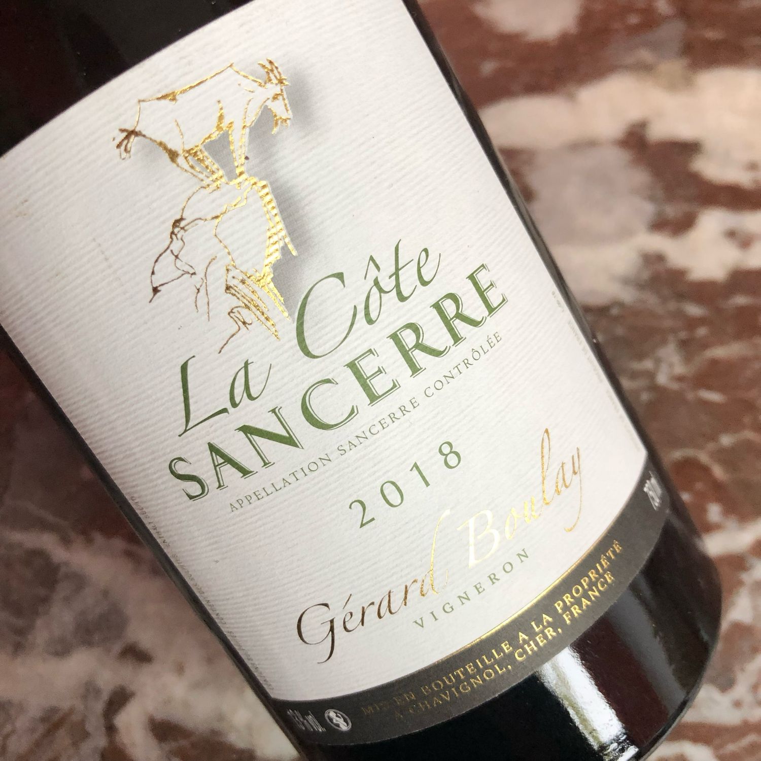 Gérard Boulay, Sancerre, La Côte 2018