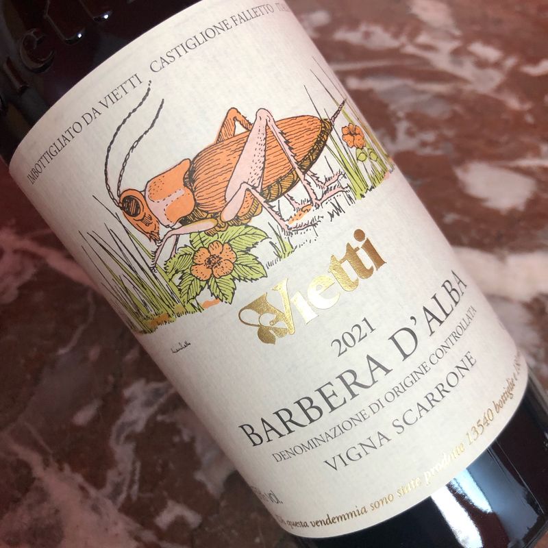 Vietti, Barbera d&#39;Alba, Scarrone 2021