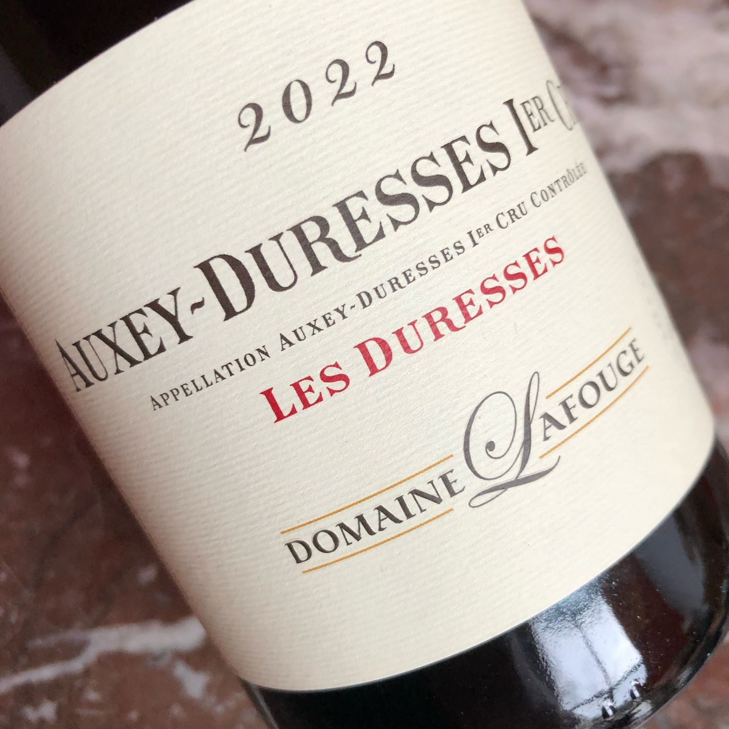 Lafouge, Auxey-Duresses 1er cru, Les Duresses 2022