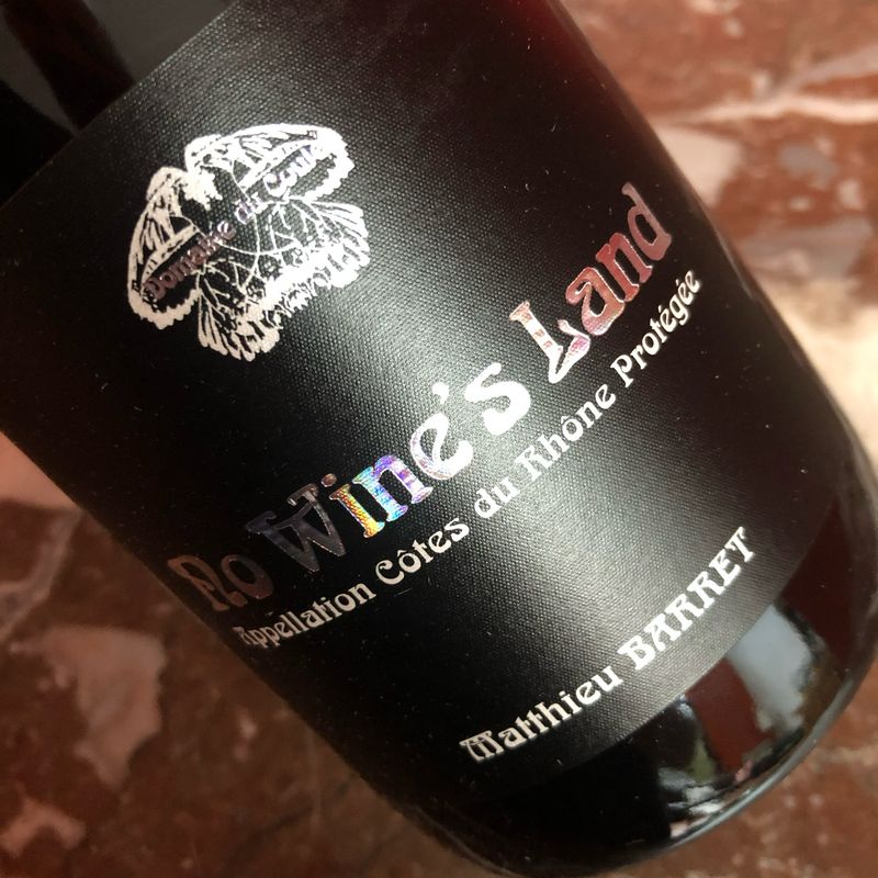 Matthieu Barret, Côtes du Rhône, No Wine&#39;s Land 2022