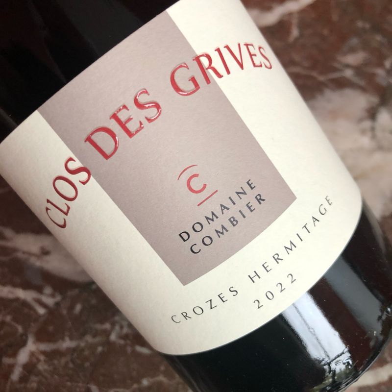 Laurent Combier, Crozes-Hermitage, Le Clos des Grives 2023