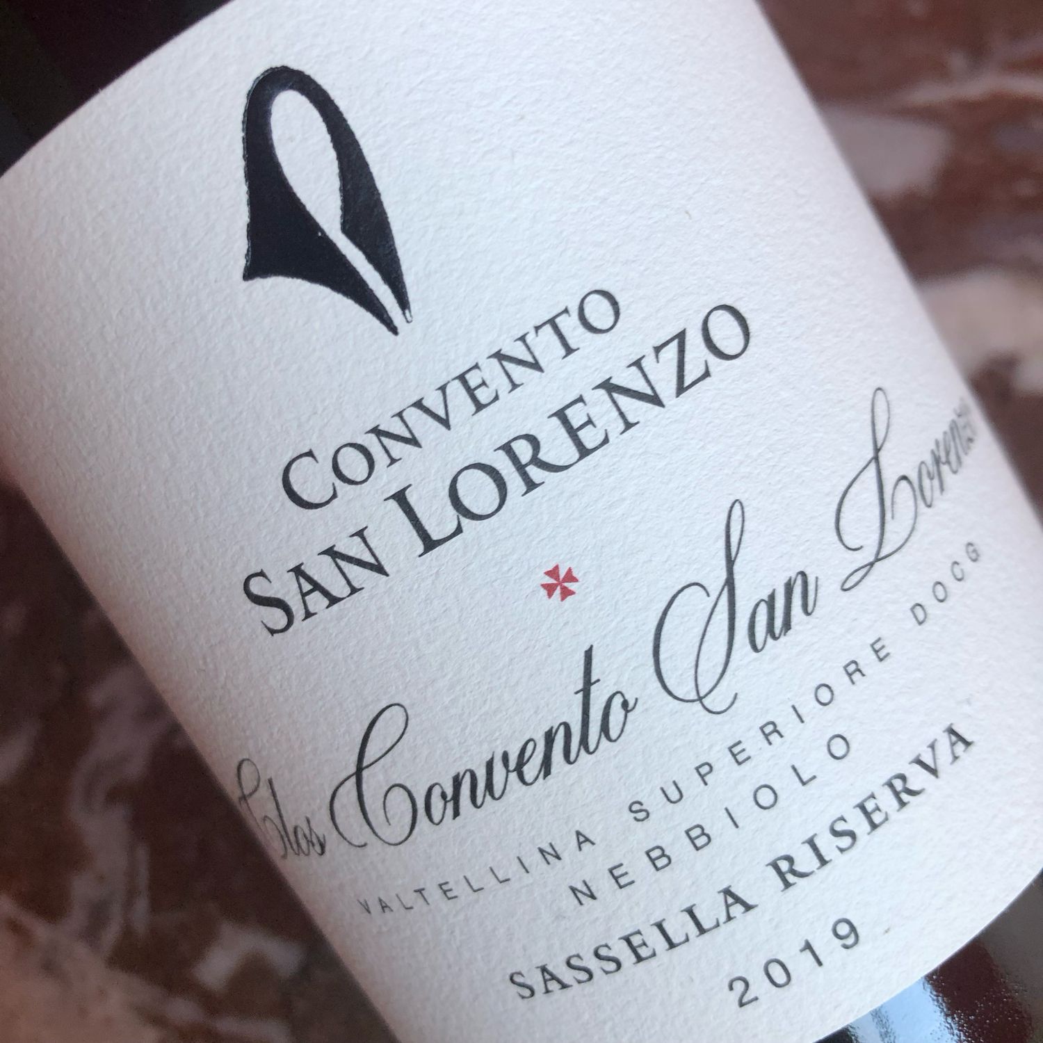 Convento San Lorenzo, Valtellina Superiore Sassella Riserva, Clos San Lorenzo 2019