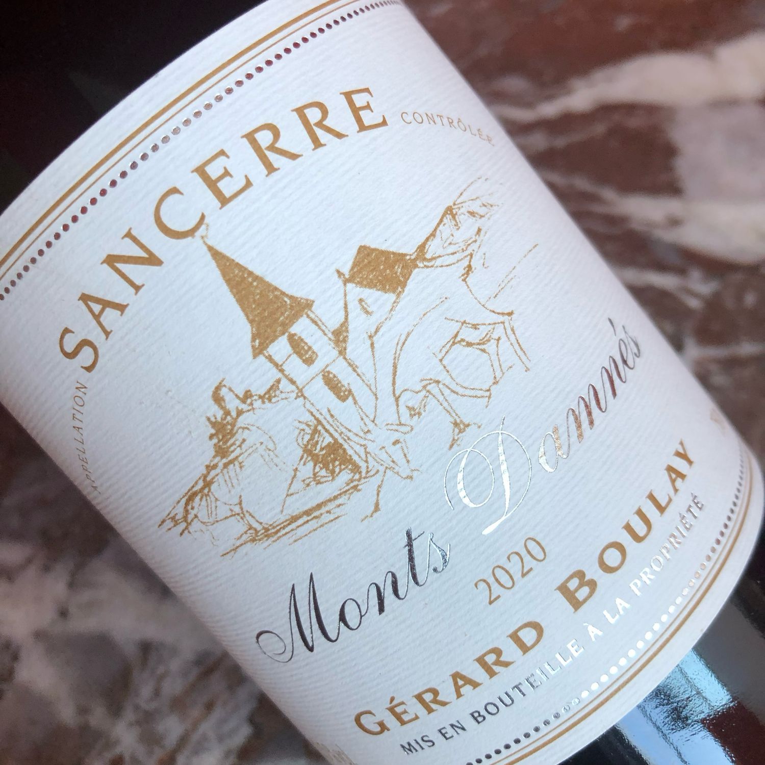 Gérard Boulay, Sancerre, Monts Damnés 2020