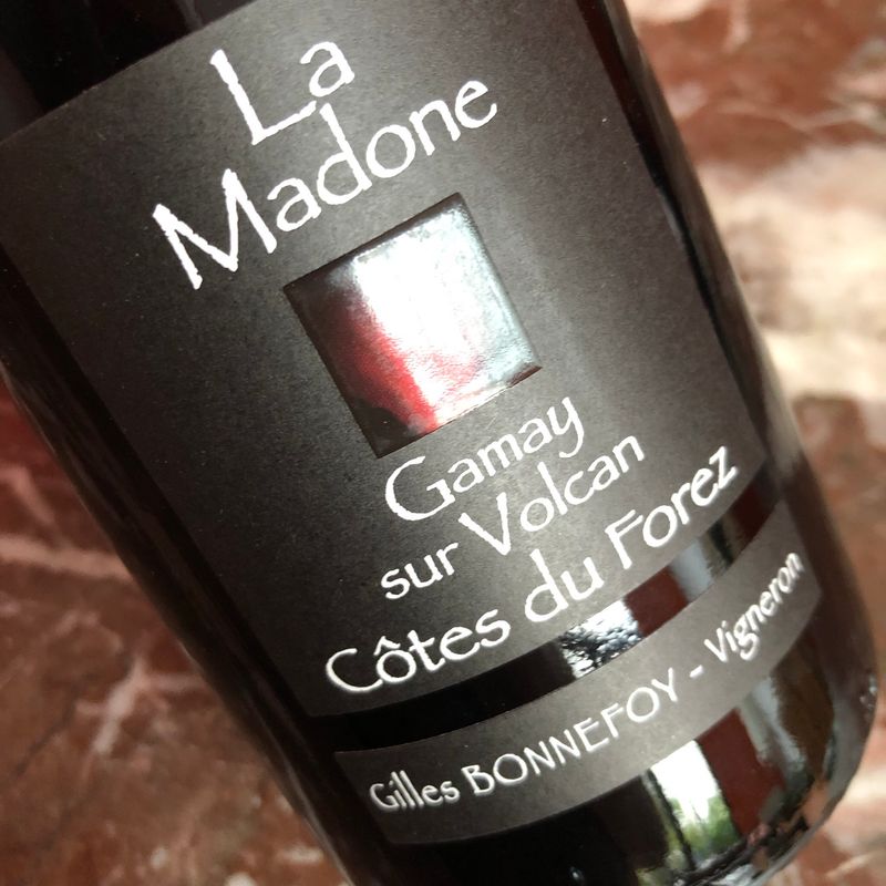 Gilles Bonnefoy (La Madone), Côtes du Forez, Gamay sur Volcan 2024