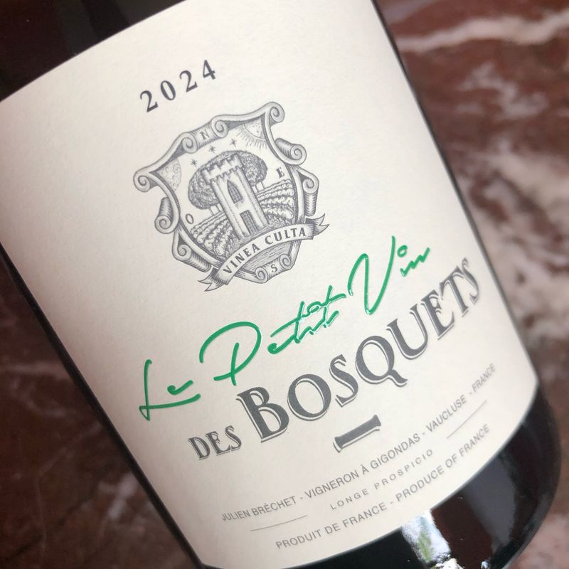 Les Bosquets, Vin de France, Le Petit Vin 2024