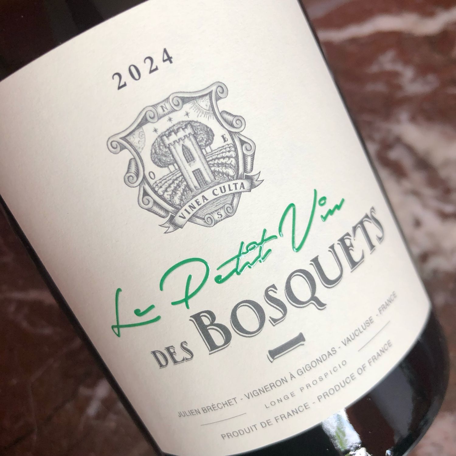 Les Bosquets, Vin de France, Le Petit Vin 2024