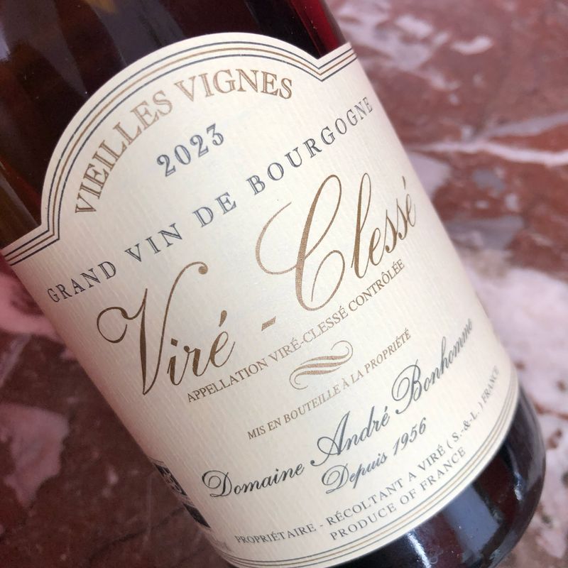 André Bonhomme, Viré-Clessé, Vieilles Vignes 2023