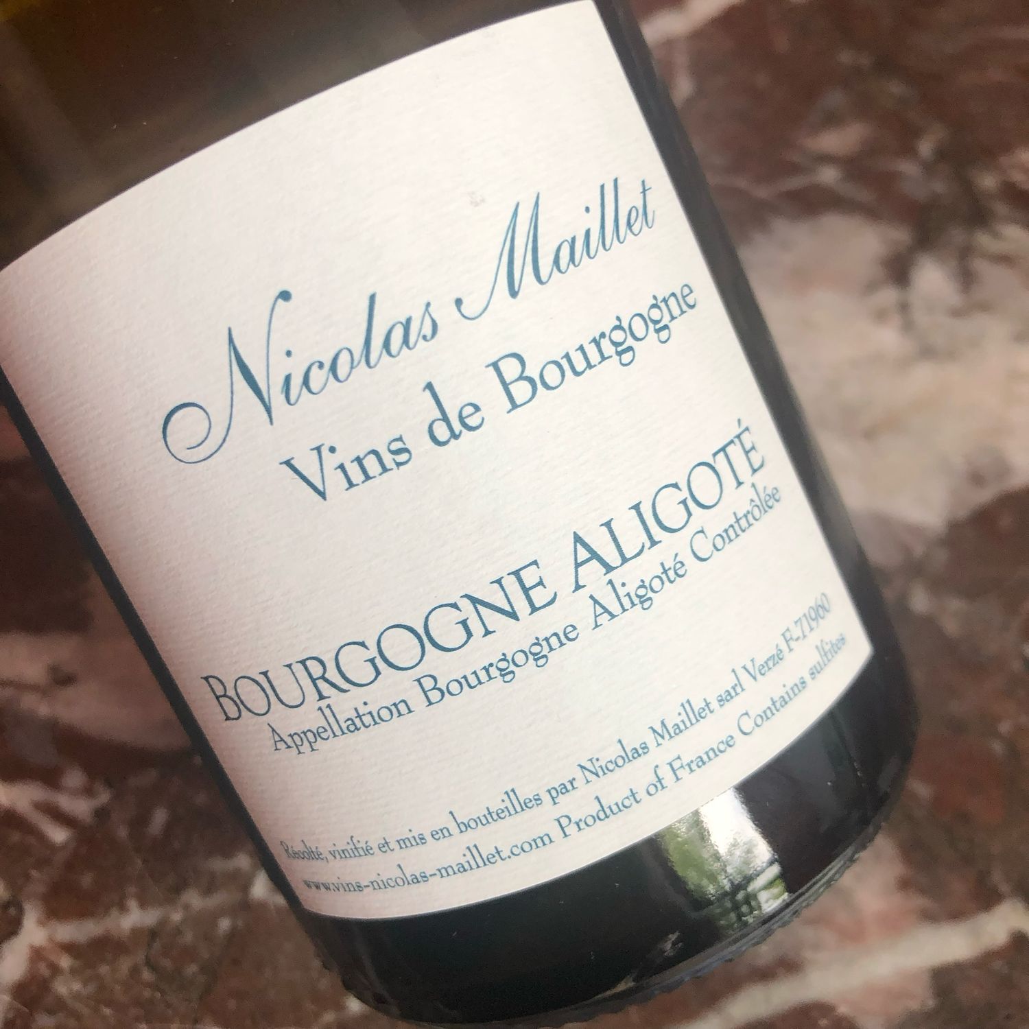 Nicolas Maillet, Bourgogne Aligoté 2023