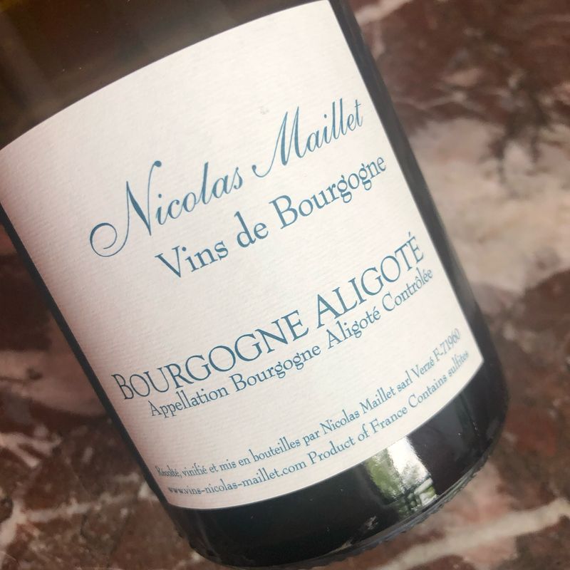 Nicolas Maillet, Bourgogne Aligoté 2023