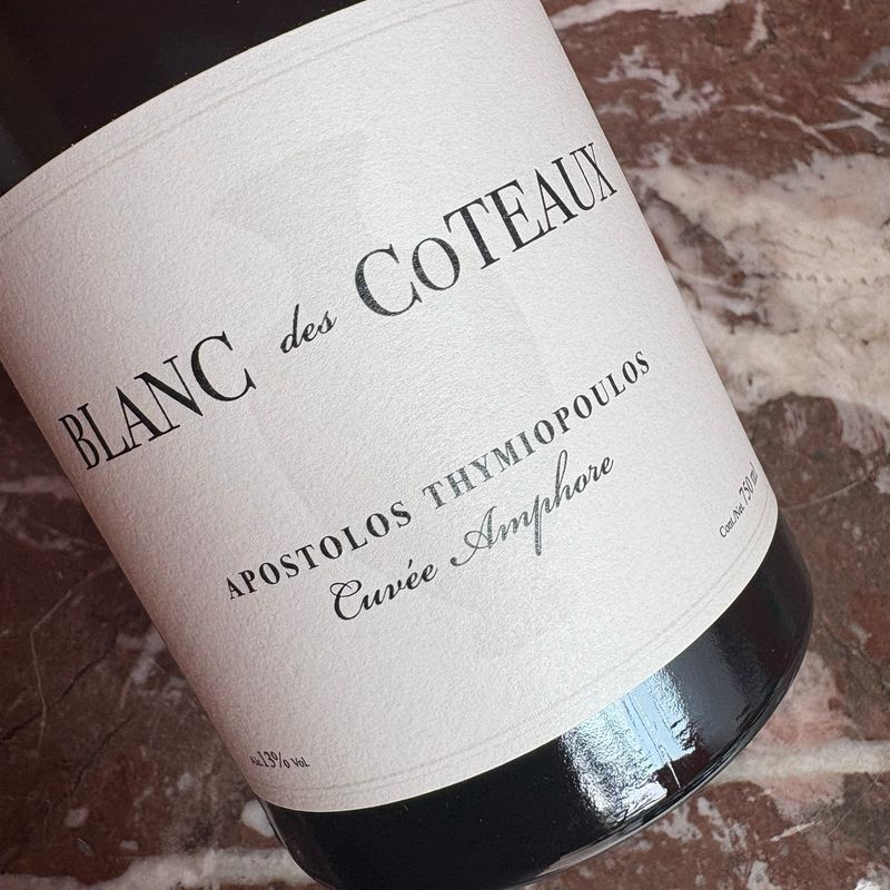 Thymiopoulos, Blanc des Côteaux Cuvée Amphore 2023
