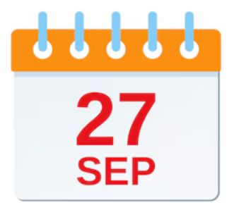 samedi 27 septembre 2025