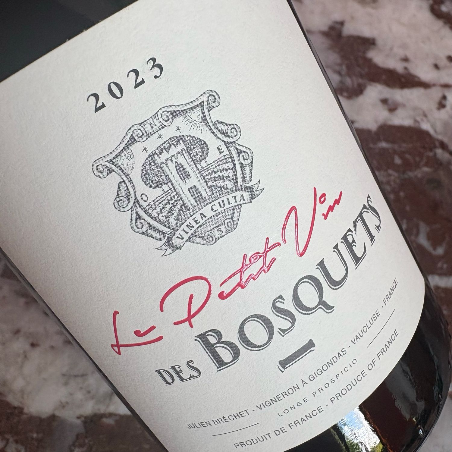 Les Bosquets, Vin de France, Le Petit Vin 2023