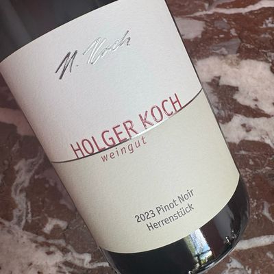 Holger Koch, Baden, Herrenstück - pinot noir 2023