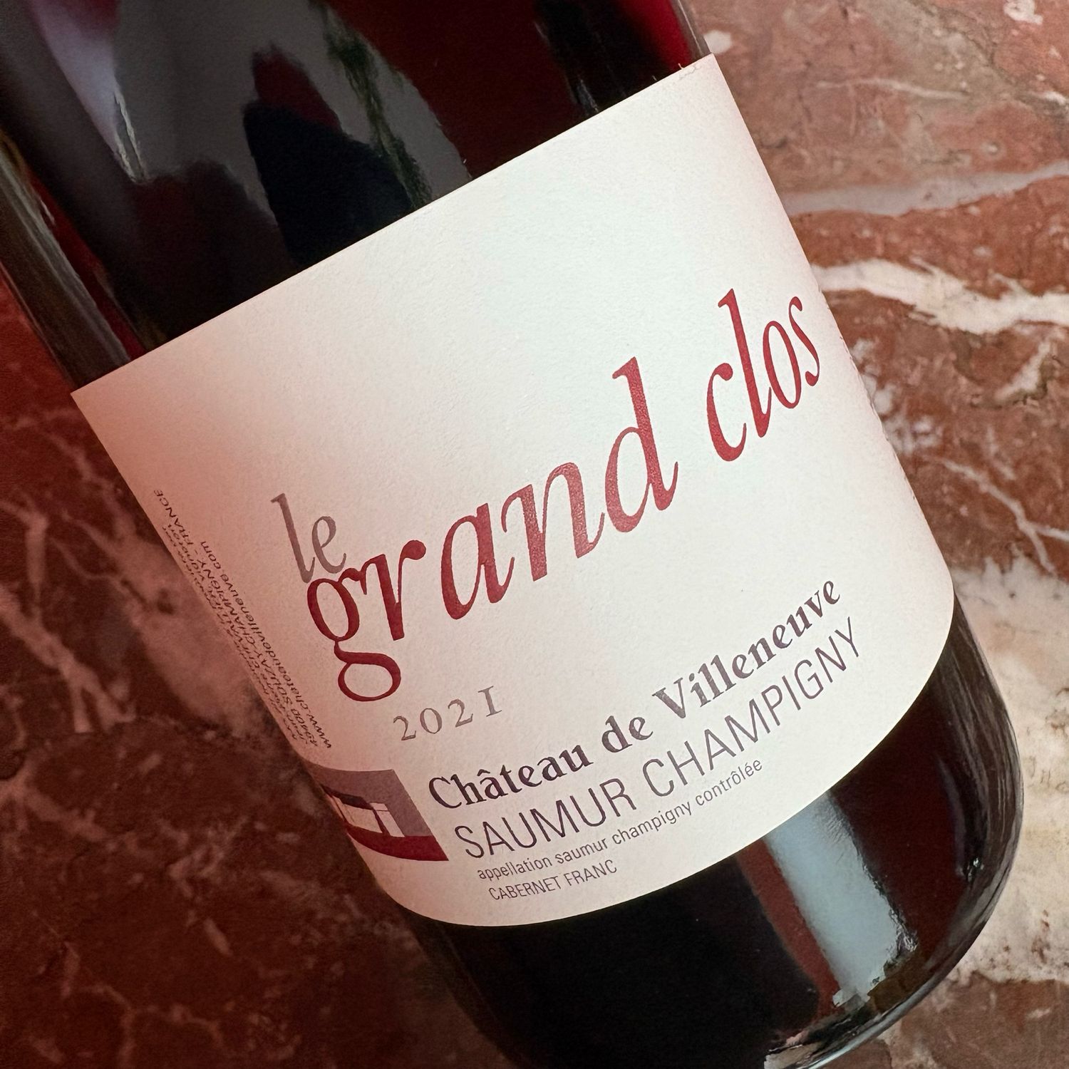 Château de Villeneuve, Saumur-Champigny, Le Grand Clos 2021