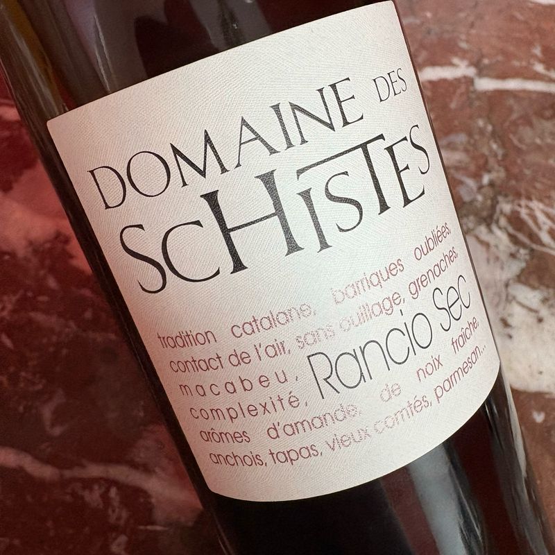 Les Schistes, Côtes Catalanes, Rancio Sec NM (50 cl)