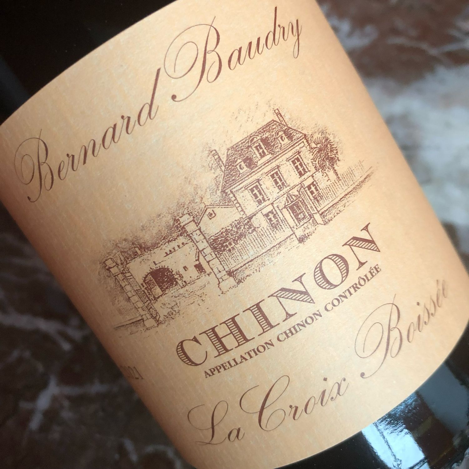 Bernard Baudry, Chinon, La Croix Boissée 2021