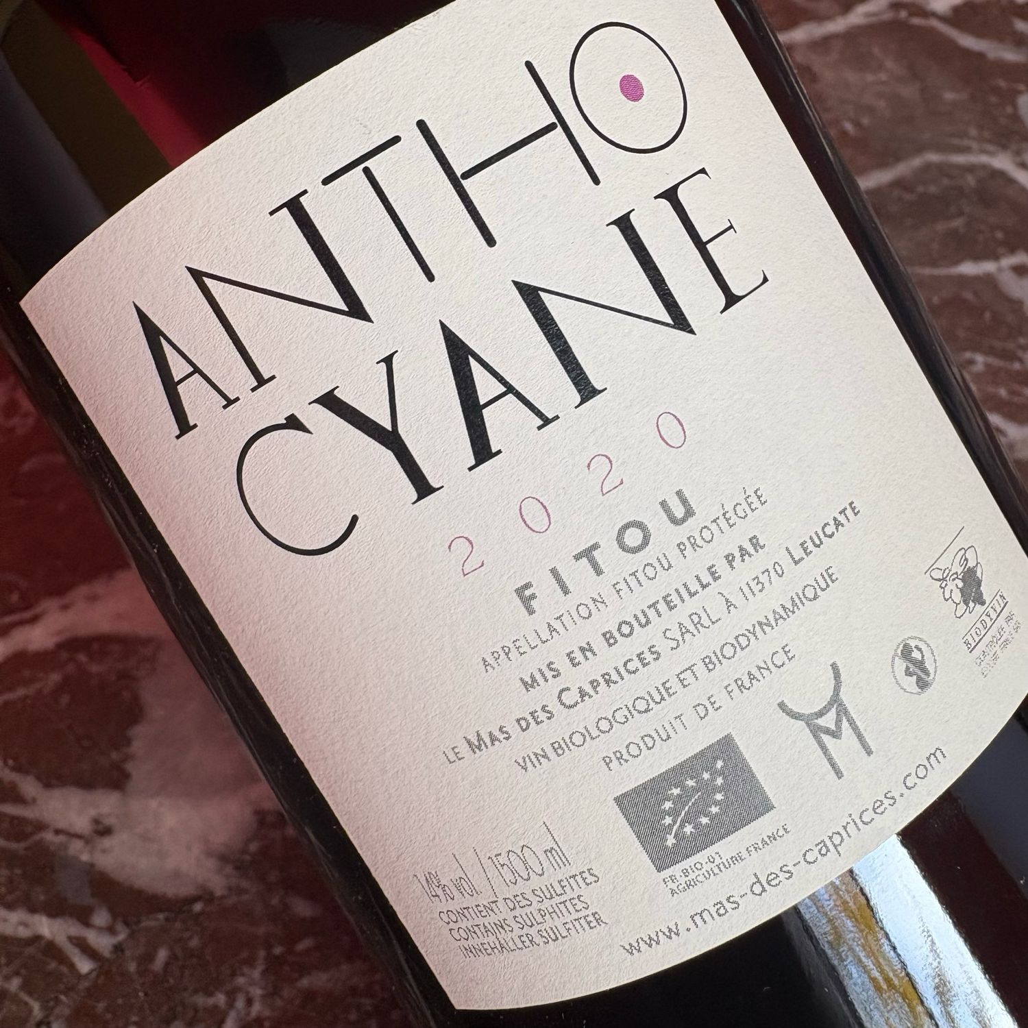 Mas des Caprices, Fitou, Anthocyane (150 cl - magnum) 2020