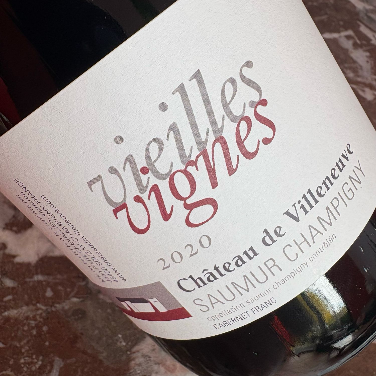 Château de Villeneuve, Saumur-Champigny, Vieilles Vignes (150 cl - magnum) 2020