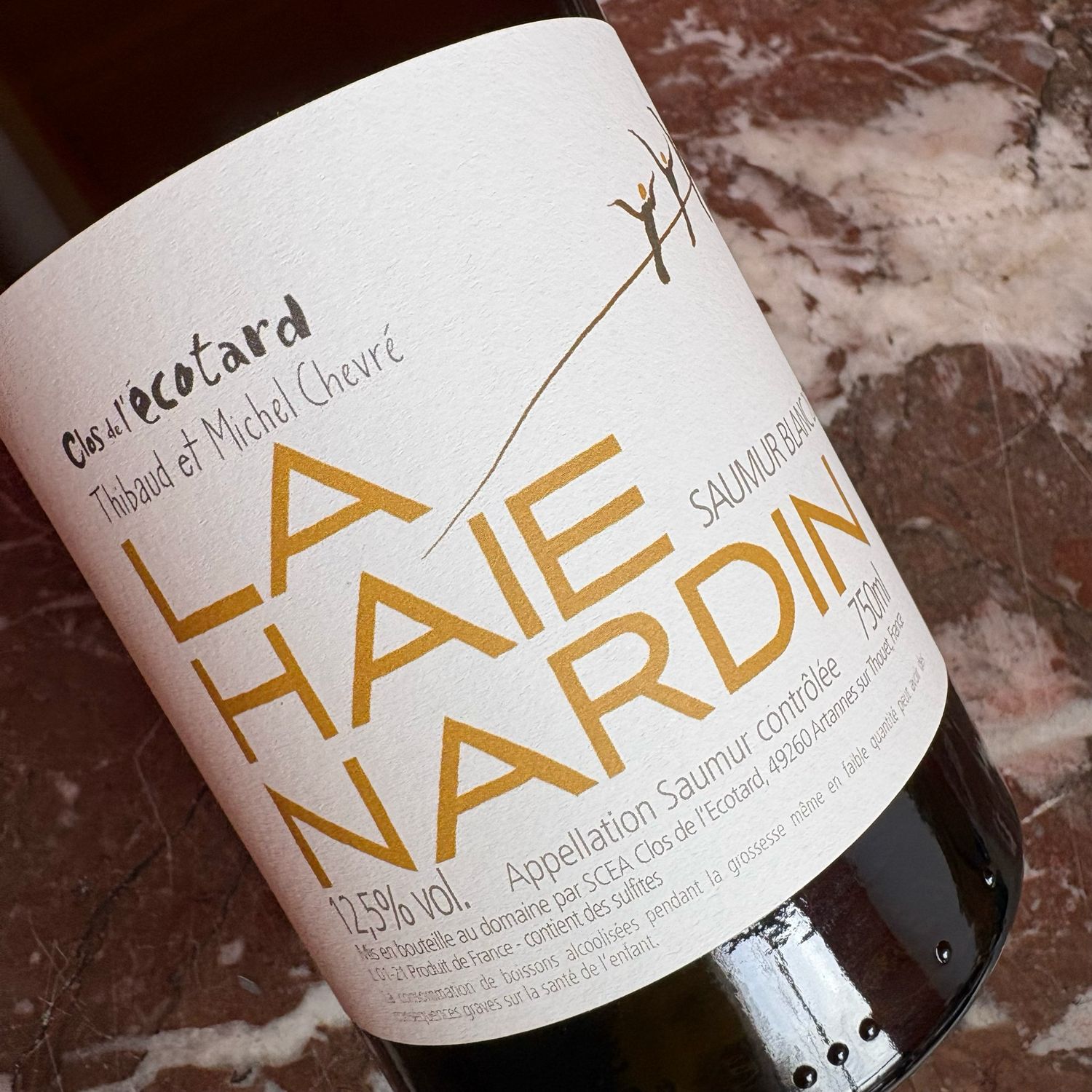 Clos de l&#39;Ecotard, Saumur, La Haie Nardin 2021