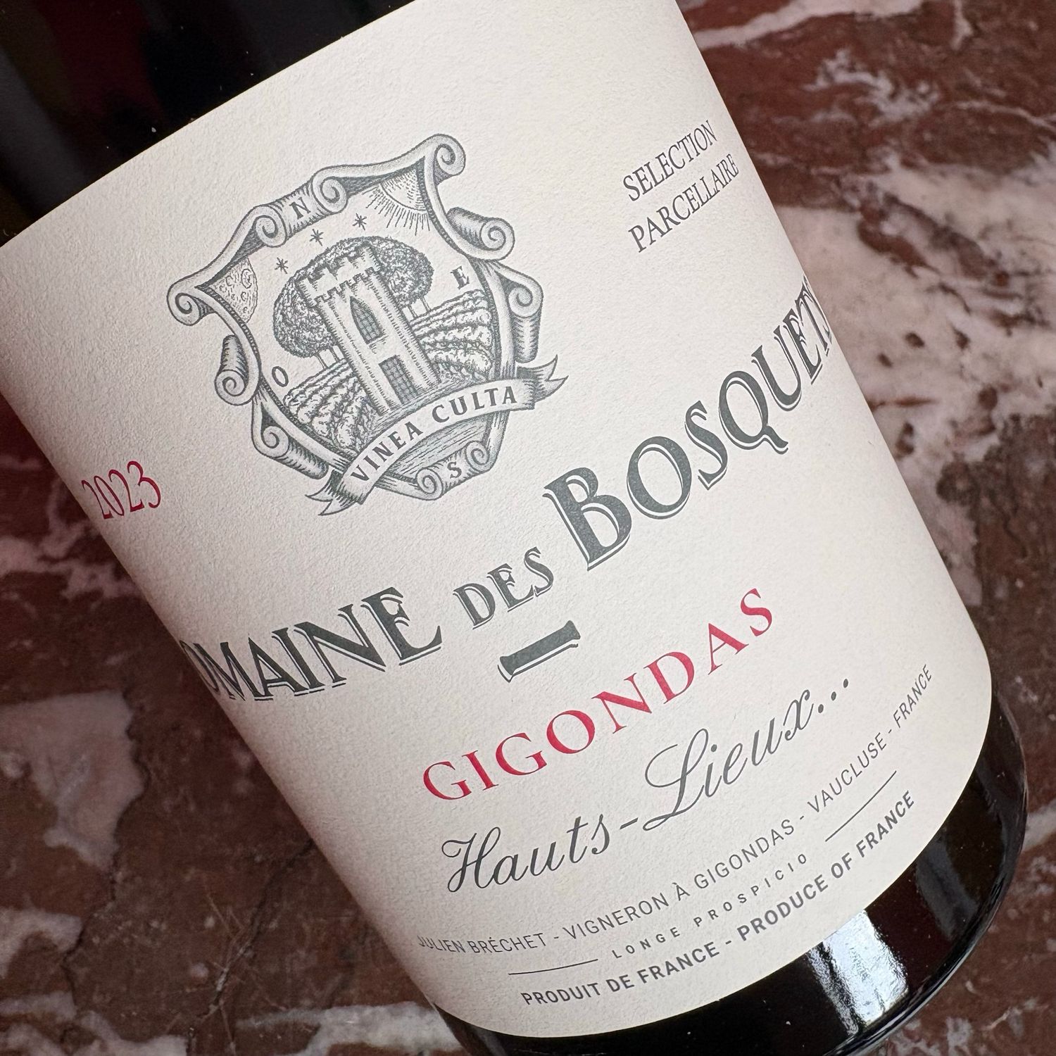 Les Bosquets, Gigondas, Hauts-Lieux 2023