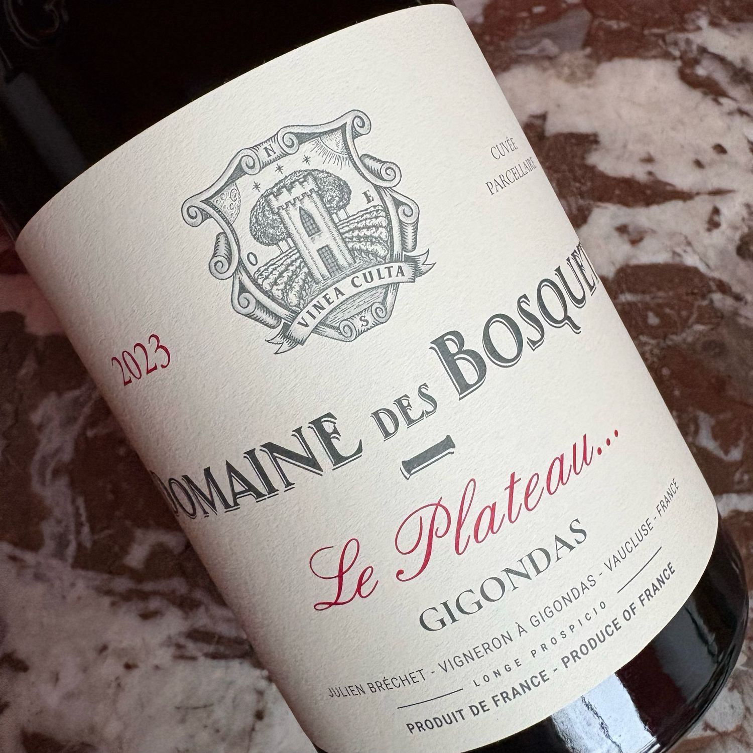 Les Bosquets, Gigondas, Le Plateau 2023