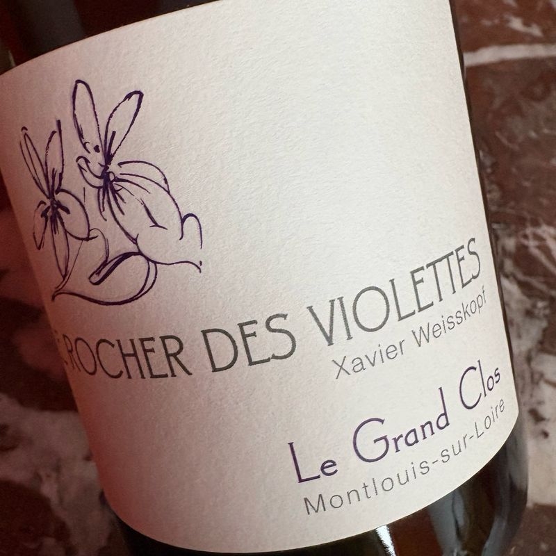 Le Rocher des Violettes, Montlouis, Le Grand Clos 2019