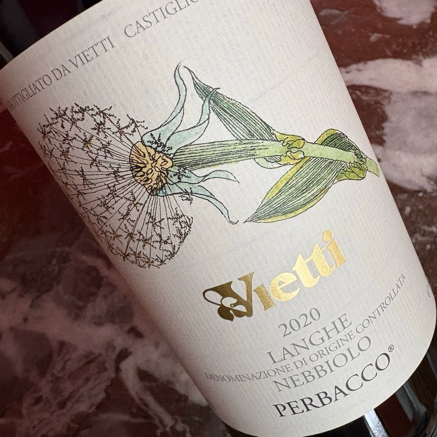 Vietti, Langhe Nebbiolo, Perbacco 2020