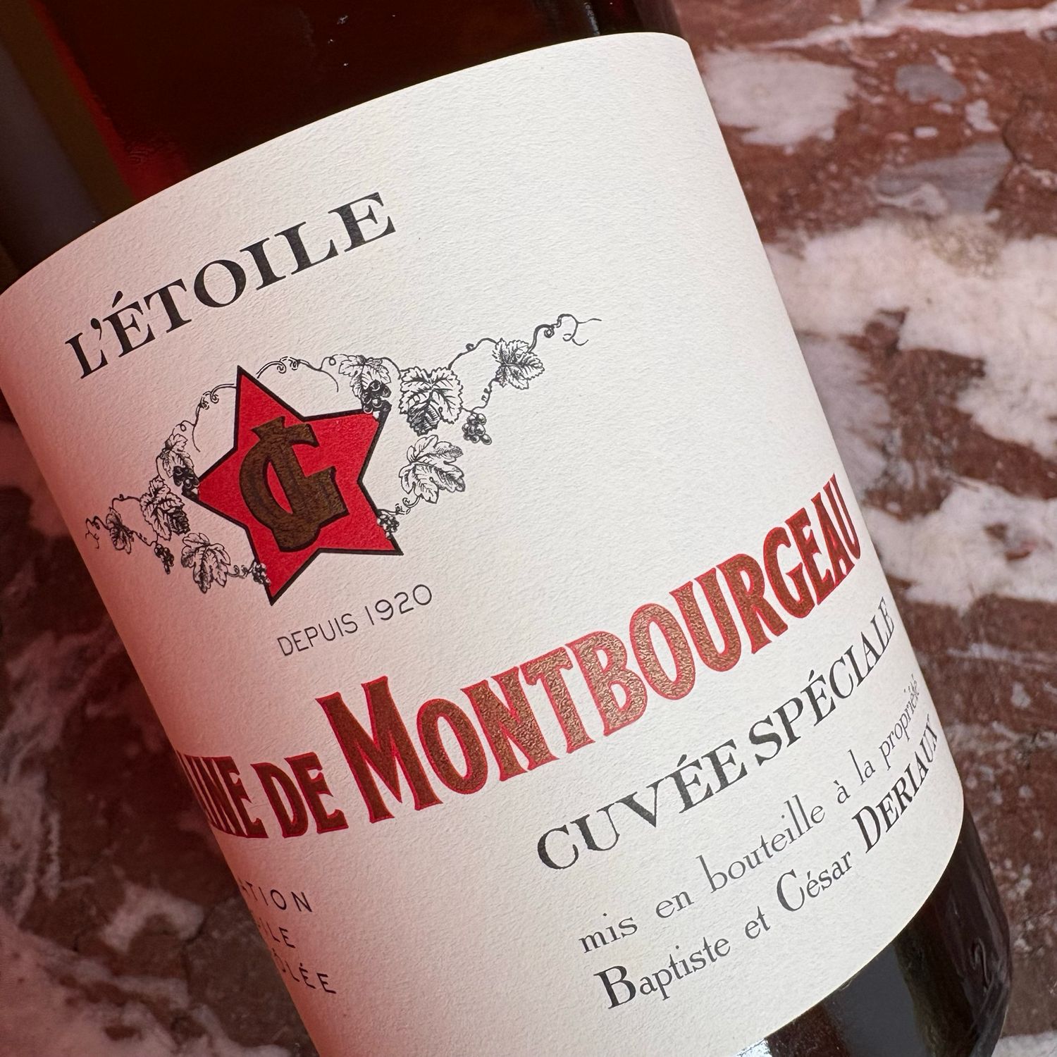 Montbourgeau, L'Etoile, Cuvée Spéciale 2019