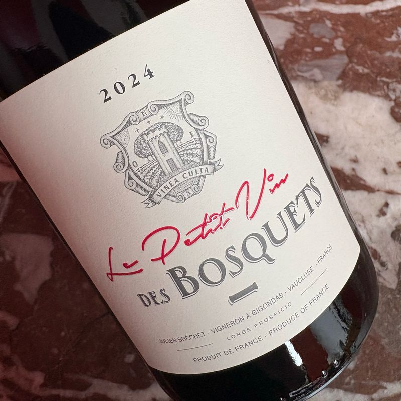 Les Bosquets, Vin de France, Le Petit Vin 2024