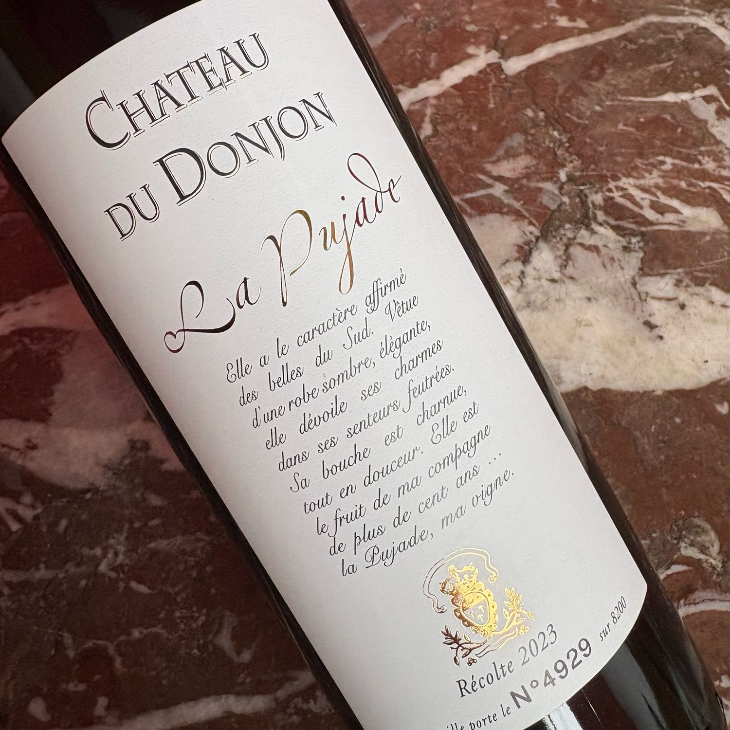 Château du Donjon, Minervois, La Pujade 2023